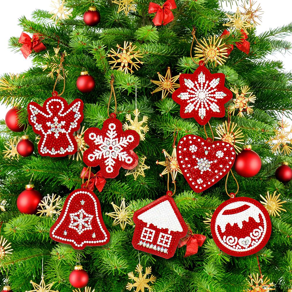 Diamond Painting Christmas Ornaments