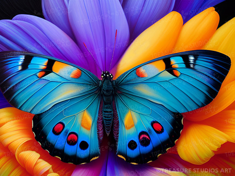 Brilliant Butterfly | SIGNATURE Design |  Diamond Painting