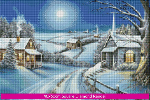 First Snow by Campbell Frost |  Diamond Painting