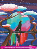 Moonlit Howl by Deborah Malcolm Art | Diamond Painting