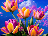 Tulip Delights | SIGNATURE Design |  Diamond Painting