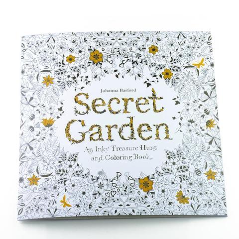 Secret Garden  | Adult  Coloring Book - Treasure Studios Art