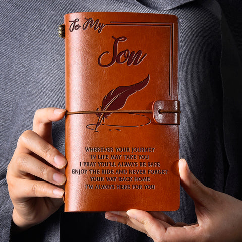 Personal Leather Like Diary/Notebook