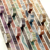 Bronzed Washi Paper Tape