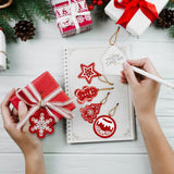 Set of 10 Christmas Pendant or Gift Tag | Diamond Painting - Treasure Studios Art