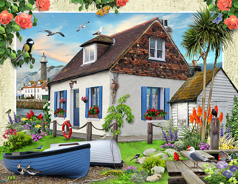 Fishermans Cottage by Howard Robinson | Diamond Painting