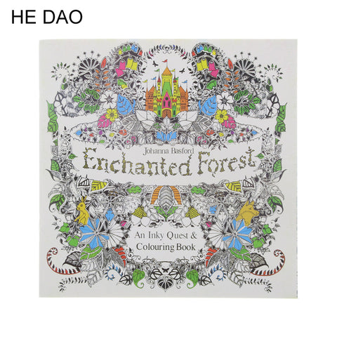 Enchanted Forest  | Adult Coloring Book - Treasure Studios Art
