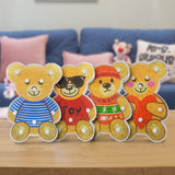 Teddy Bears | LED Light | Diamond Painting - Treasure Studios Art