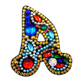 Single Alphabet Letters | Key Chains | Diamond Painting - Treasure Studios Art