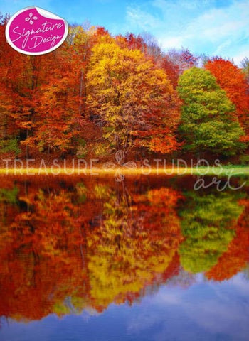 Autumn Reflection | SIGNATURE | Diamond Painting - Treasure Studios Art