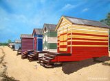 Brighton Beach Midday by Debra Dickson | Diamond Painting