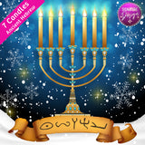 Channukah's Blessings  | SIGNATURE Design |  Diamond Painting