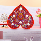 Mandala Heart | LED Light | Diamond Painting - Treasure Studios Art