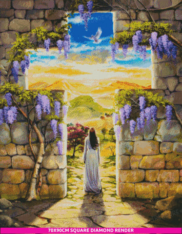 Entrance to Eternity by Debbie Clark  Diamond Painting – Treasure Studios  Art