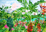 Heliconia Hills by Eileen Seitz | Diamond Painting