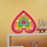 Heart Rainbow | LED Light | Diamond Painting - Treasure Studios Art
