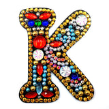 Single Alphabet Letters | Key Chains | Diamond Painting - Treasure Studios Art