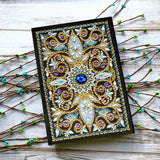 Sapphire Moon Journal Note Book | Diamond Painting - Treasure Studios Art
