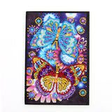 Crystal Butterflies Journal Note Book | Diamond Painting - Treasure Studios Art