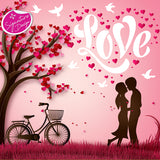 Pink Lovers Lane | Signature Series | Diamond Painting - Treasure Studios Art
