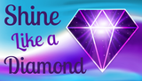Shine Like a Diamond - You Tube logo | SIGNATURE |  Diamond Painting - Treasure Studios Art