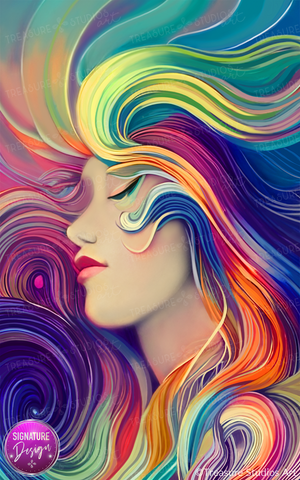 Sleeping Rainbow | SIGNATURE Design |  Diamond Painting