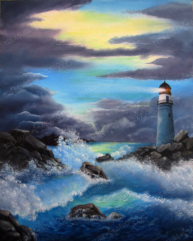 Stormy Seas by Debra Dickson | Diamond Painting