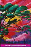 Sundowner by Deborah Malcolm Art | Diamond Painting