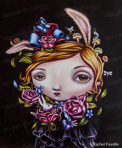 Ghost of Alice Past by Rachel Favelle | Diamond Painting