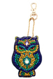Set of 5 Owls | Key Chains | Diamond Painting - Treasure Studios Art