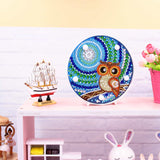 Cute Owl | LED Light | Diamond Painting - Treasure Studios Art