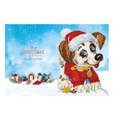 Set of 8 Cute Animal Christmas Cards | Diamond Painting - Treasure Studios Art