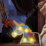 Unicorn | LED Light | Diamond Painting - Treasure Studios Art